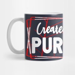 Created with a purpose Mug